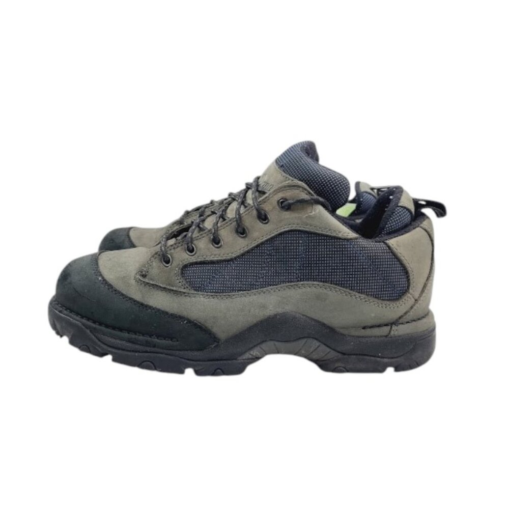 Danner Men's Khaki Black Radical Leather Lace Up Trail Hiking Shoes Size 12